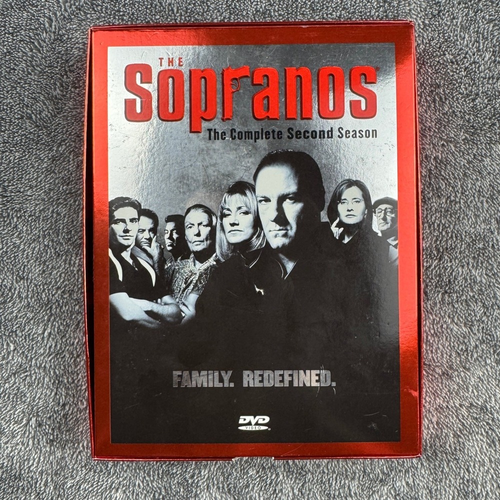 The Sopranos The Complete Second Season DVD Box Set 4-Disc HBO Crime Drama TV-MA